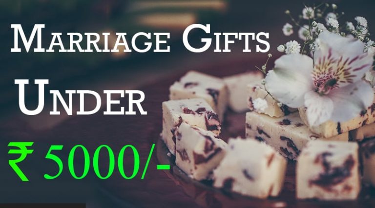 Top 10 Marriage Gifts For Friends Budget Rs 5000 – Wedding Gifts Under ₹5000